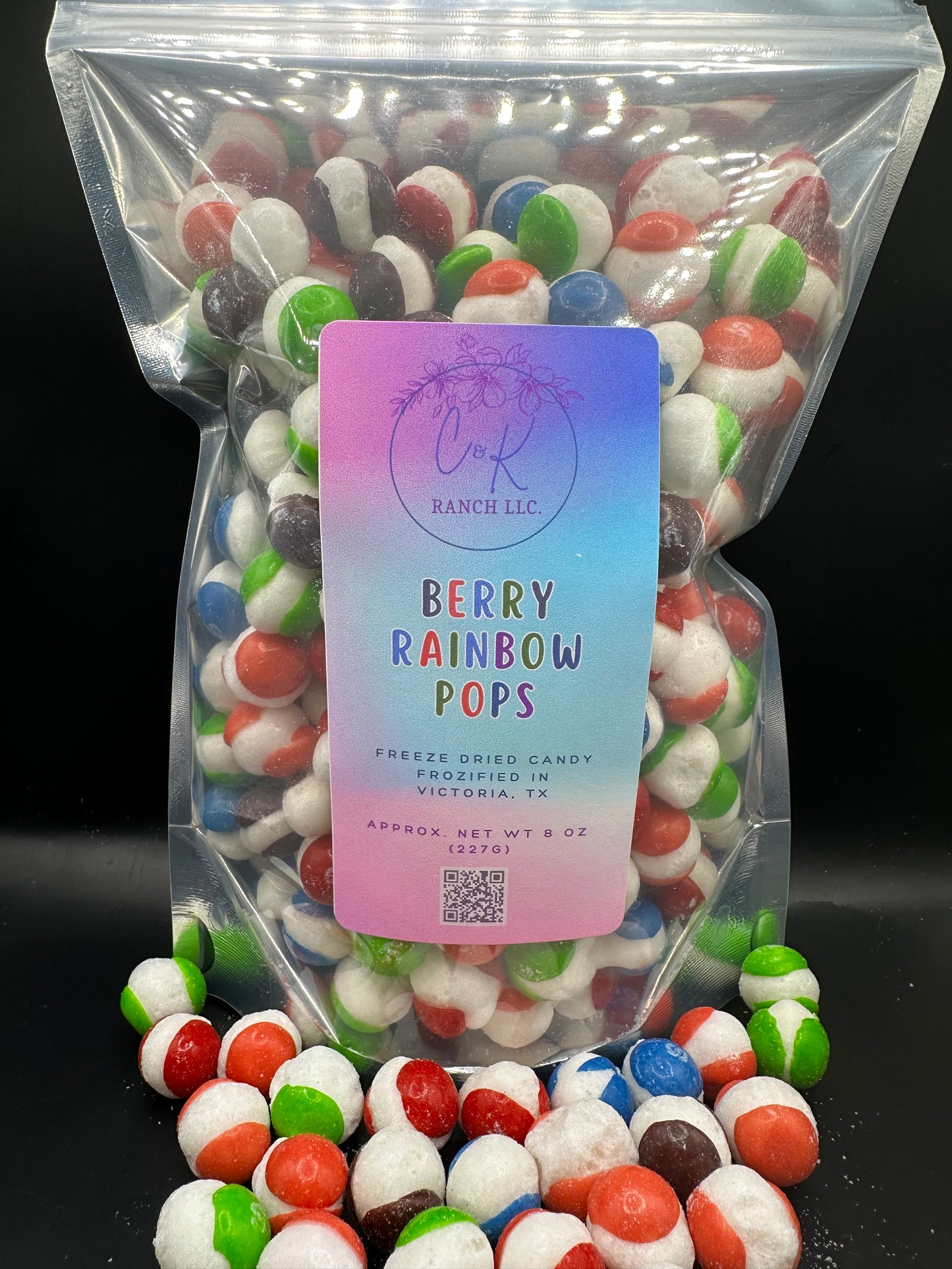 Berry Rainbow Pops - Half Pound