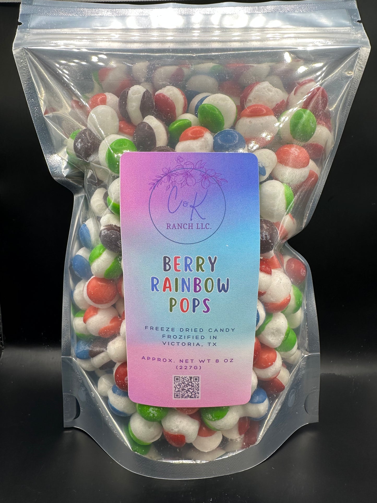 Berry Rainbow Pops - Half Pound