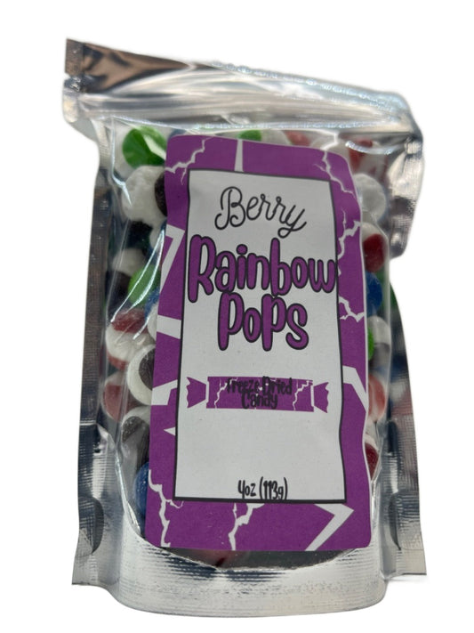 Berry Rainbow Pops